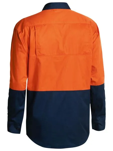 HI VIS COOL LIGHTWEIGHT DRILL SHIRT BS6895