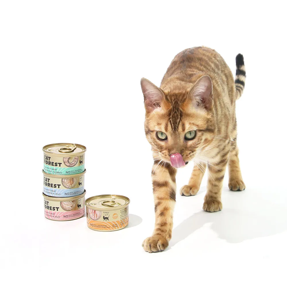 High-Protein Tuna & Chicken Cat Food in Jelly 85G X 24