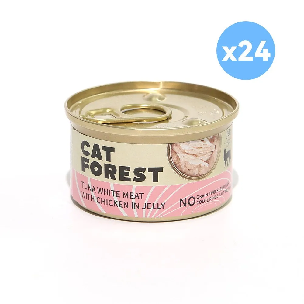 High-Protein Tuna & Chicken Cat Food in Jelly 85G X 24