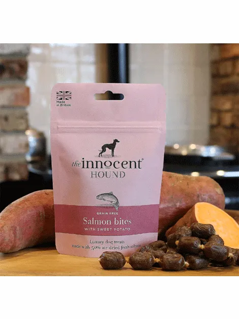 Innocent Hound Salmon Bites With sweet potato