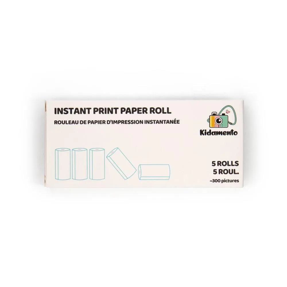 Instant Print Paper Bpa-Free Refill Set