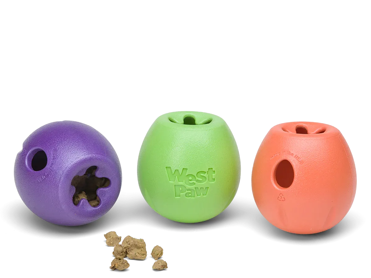 Interactive puzzle, food-dispensing dog toy, Zogoflex Echo Rumbl