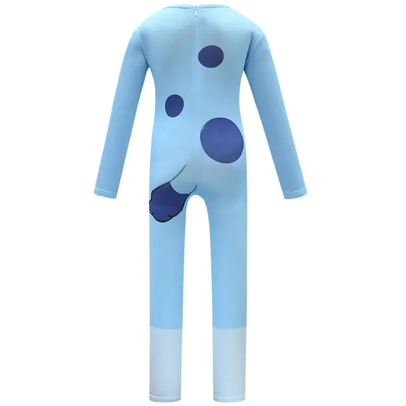 Kids Halloween Lovely Bluey and Bingo Costume