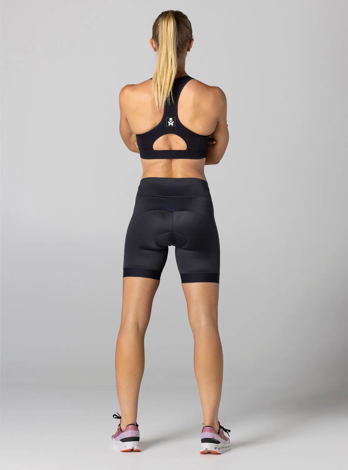 Luxe Onyx Tri Short Longer Inseam