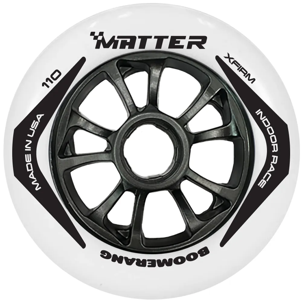 Matter - Boomerang - Indoor Inline Speed Wheels - 110mm / 100mm