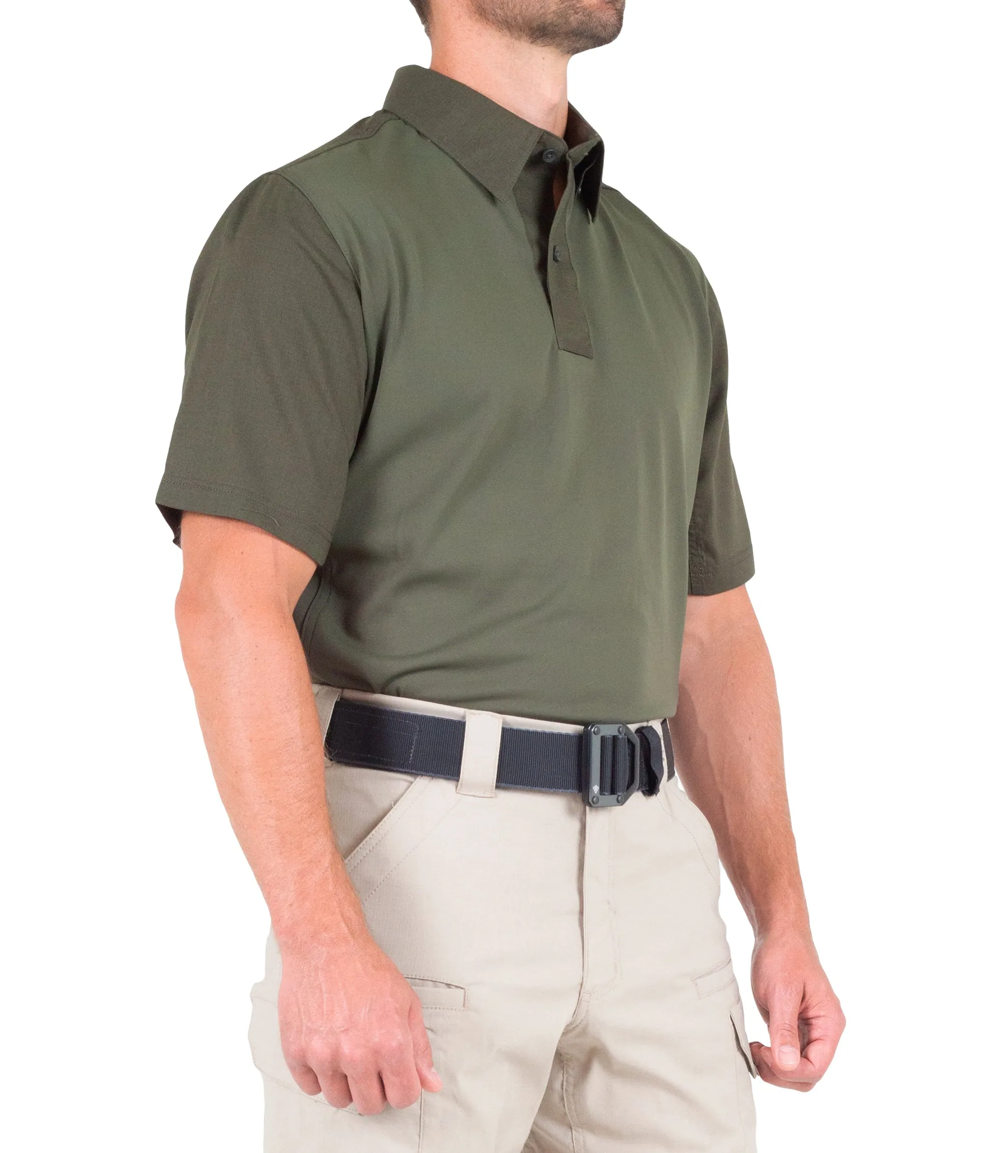 Men's V2 Pro Performance Short Sleeve Shirts / OD Green