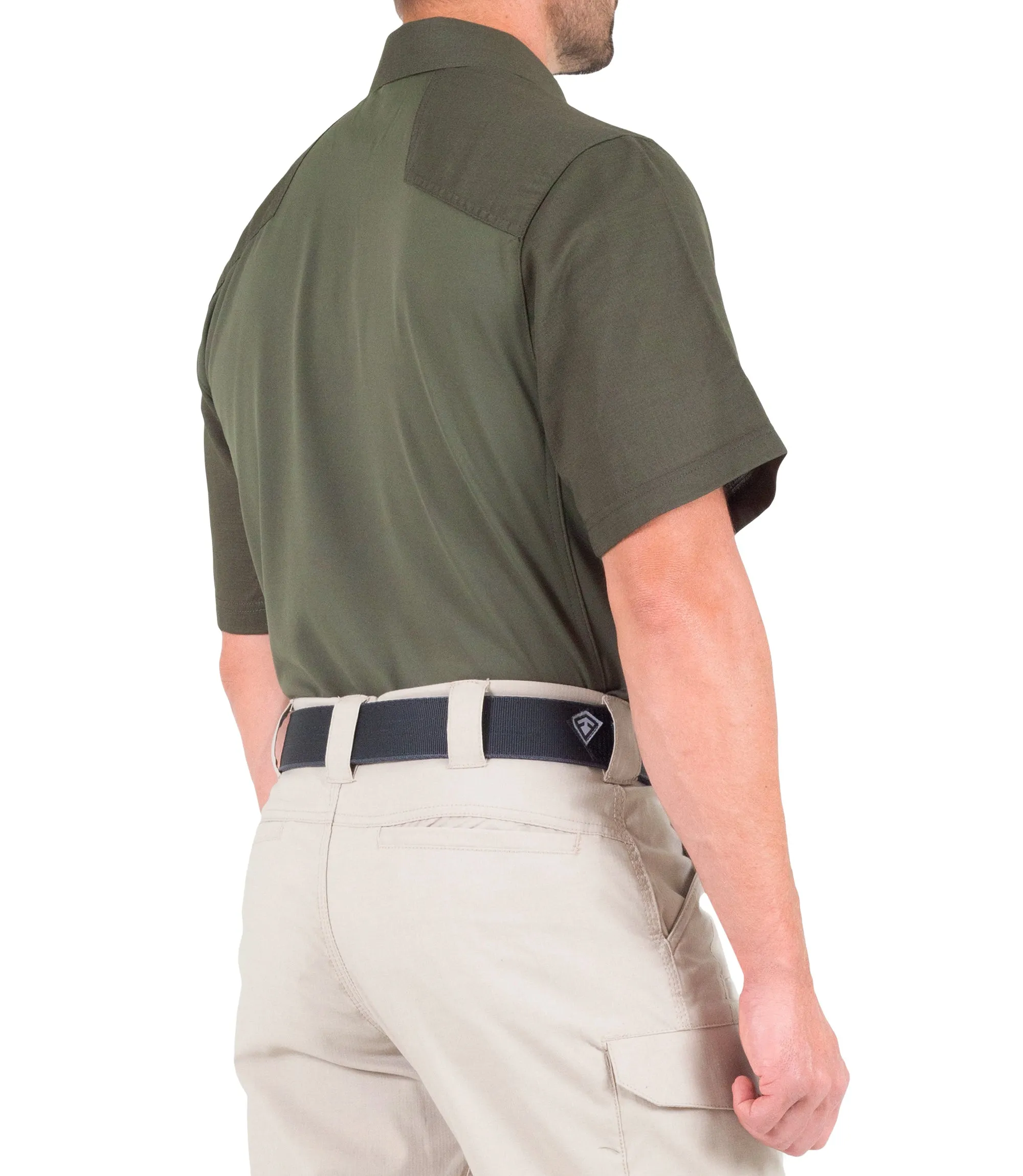 Men's V2 Pro Performance Short Sleeve Shirts / OD Green