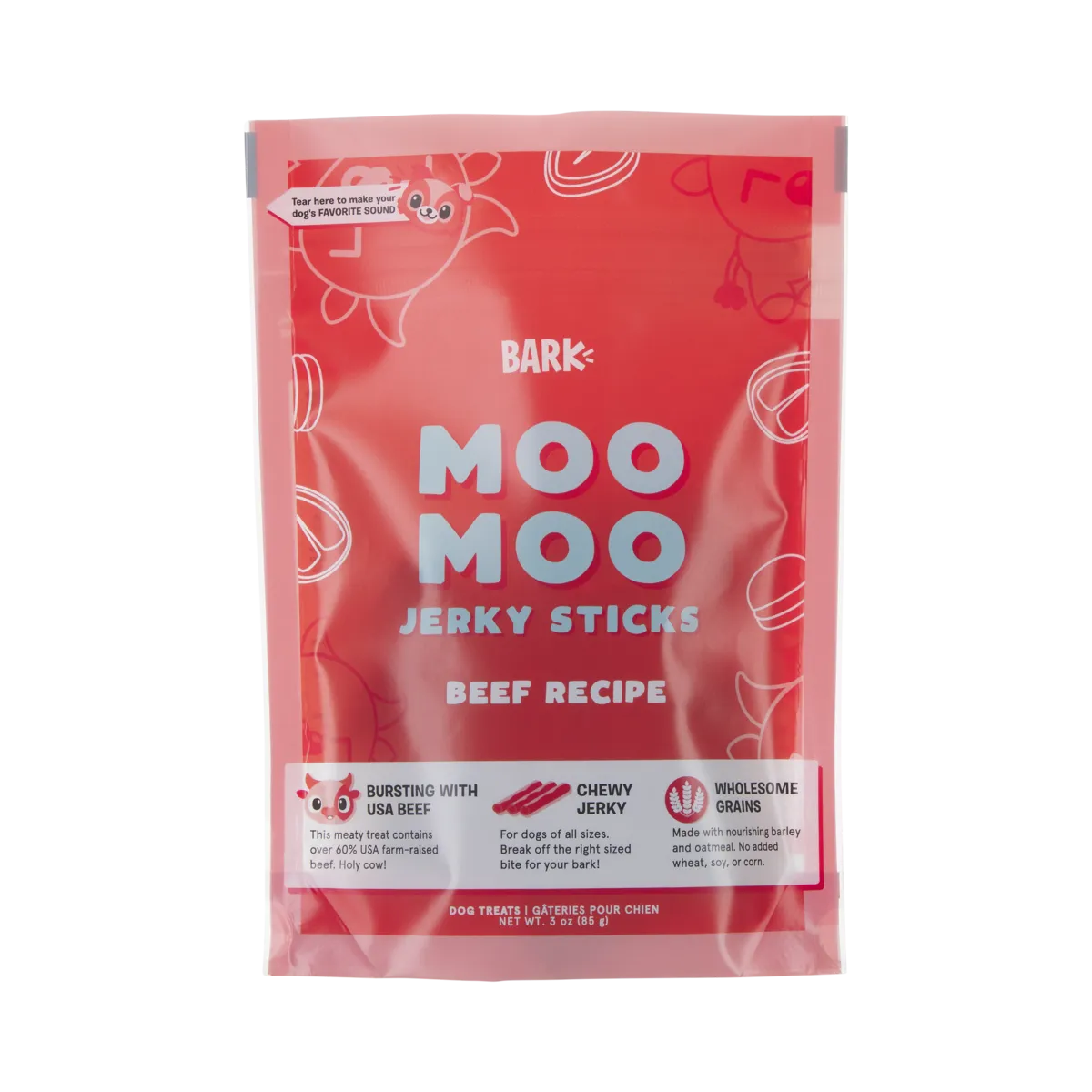 Moo Moo Jerky Sticks