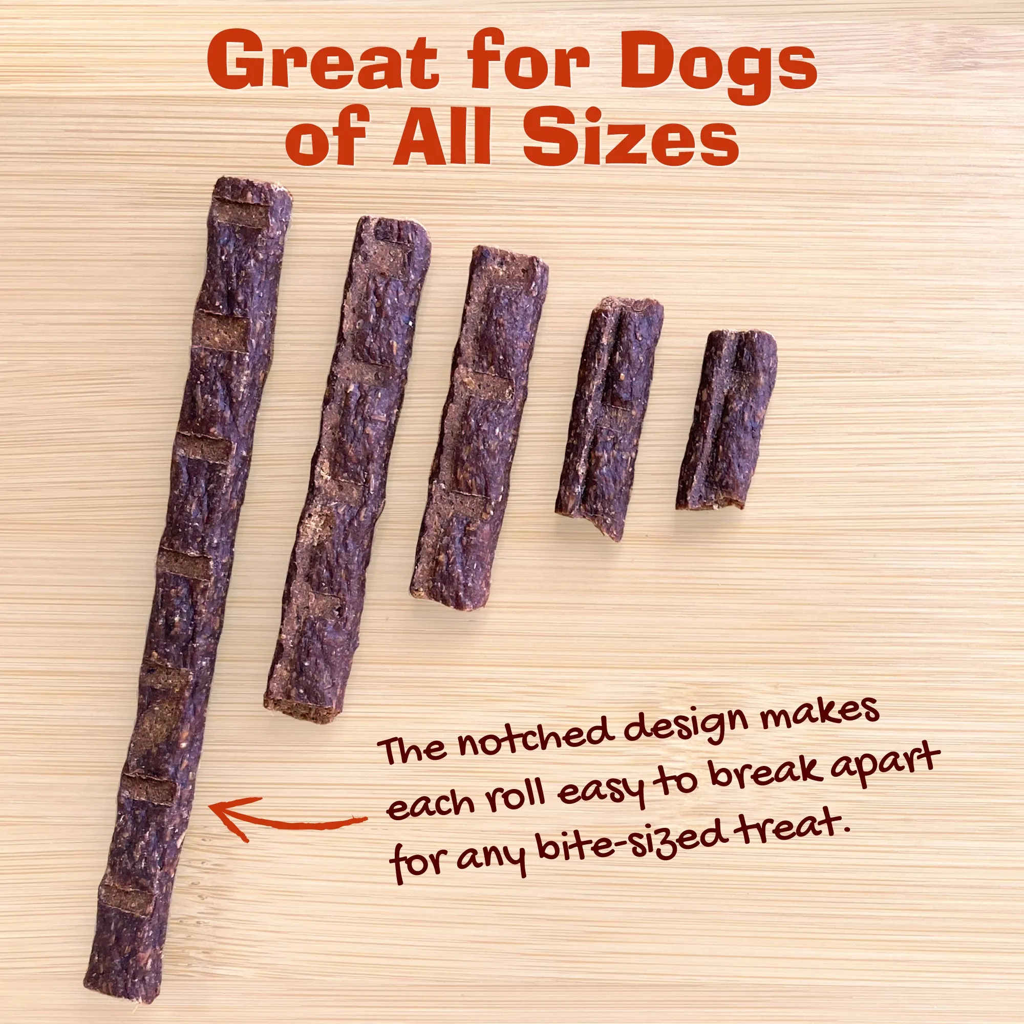 Organic Beef Jerky Rolls (5oz)