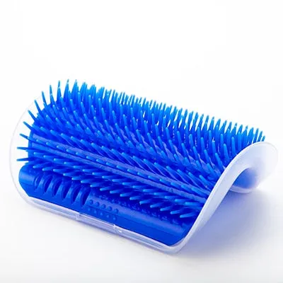 Pet cat Self Groomer Grooming Tool Hair Removal Brush Comb for Dogs Cats Hair Shedding Trimming Cat Massage Device with catnip