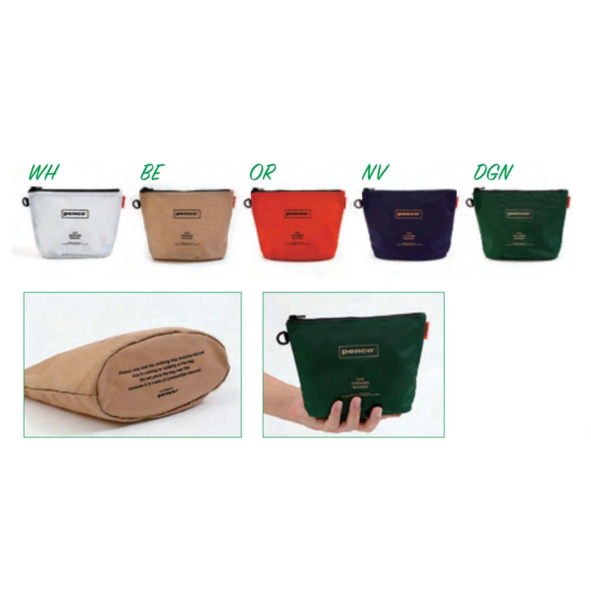 (Pre-Order) HIGHTIDE PENCO BUCKET POUCH STORAGE BAG GB302