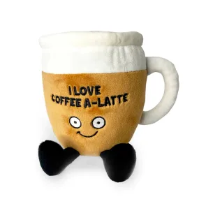 Punchkins - I Love Coffee A Latte Plush Toy