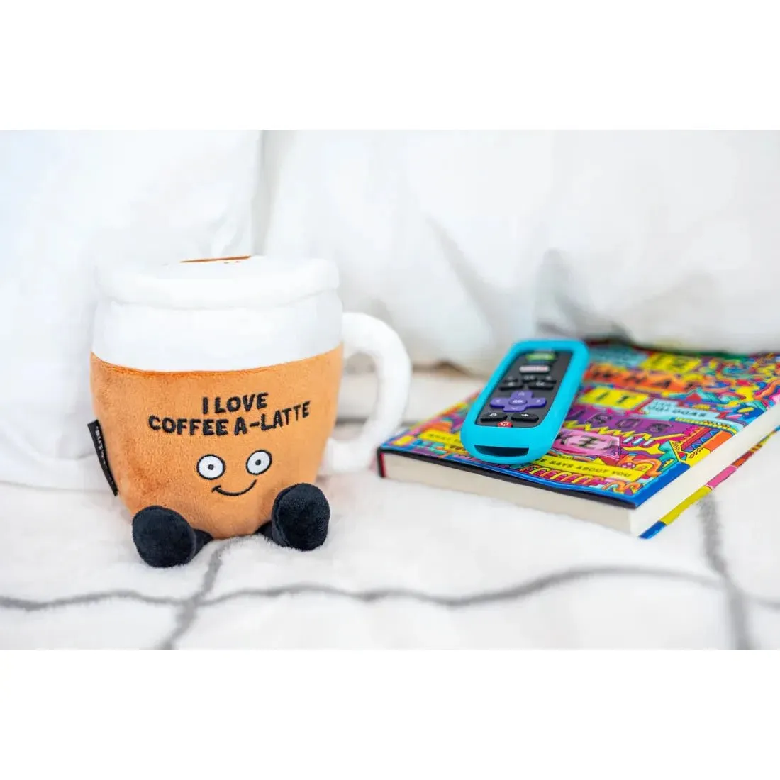 Punchkins - I Love Coffee A Latte Plush Toy