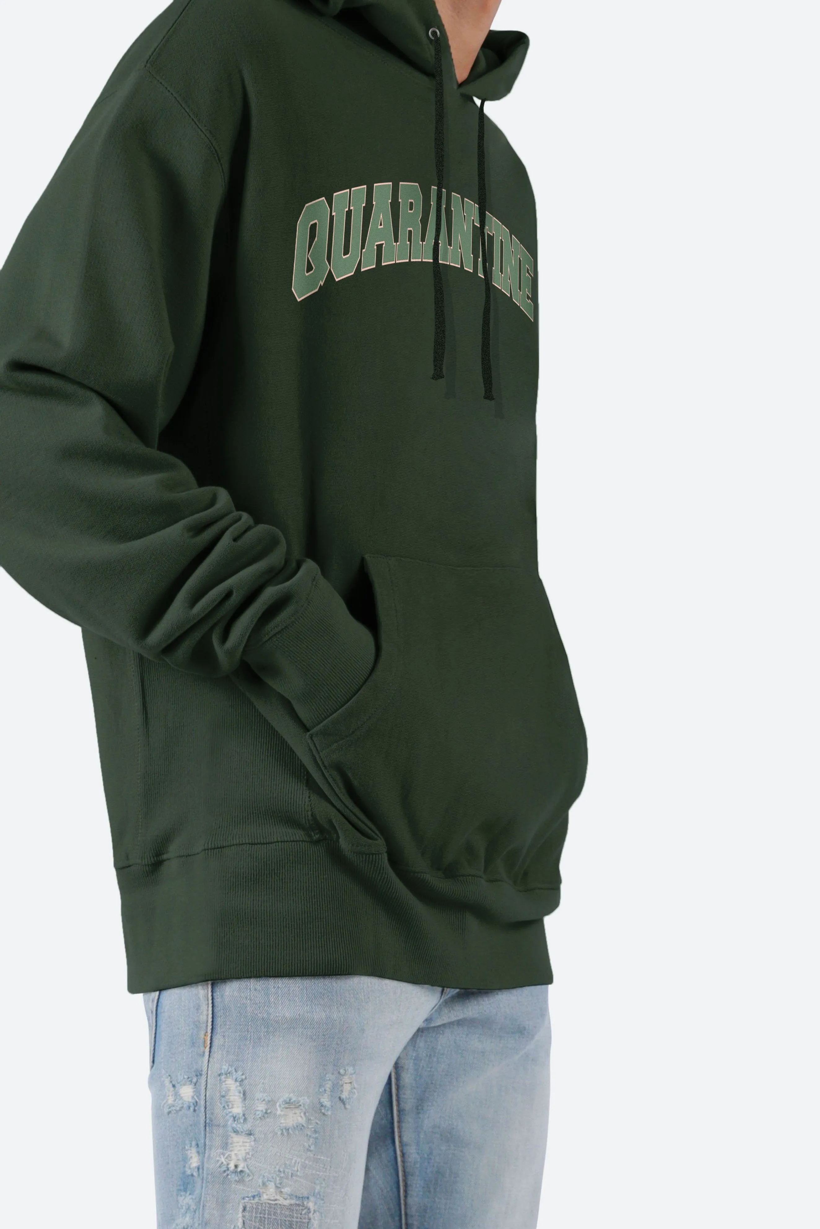 Quarantine Champion Hoodie - Green