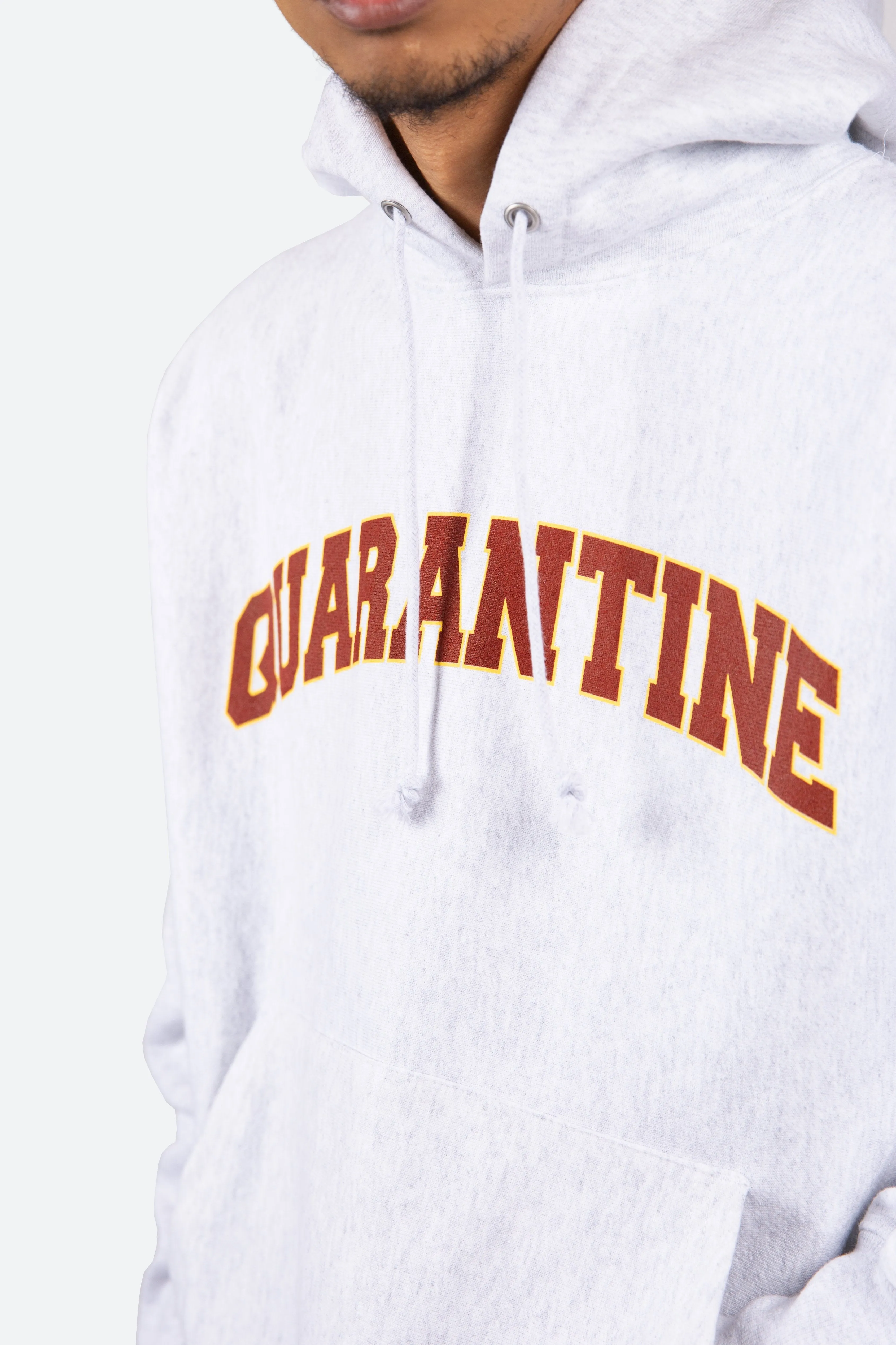 Quarantine Champion Hoodie - Grey