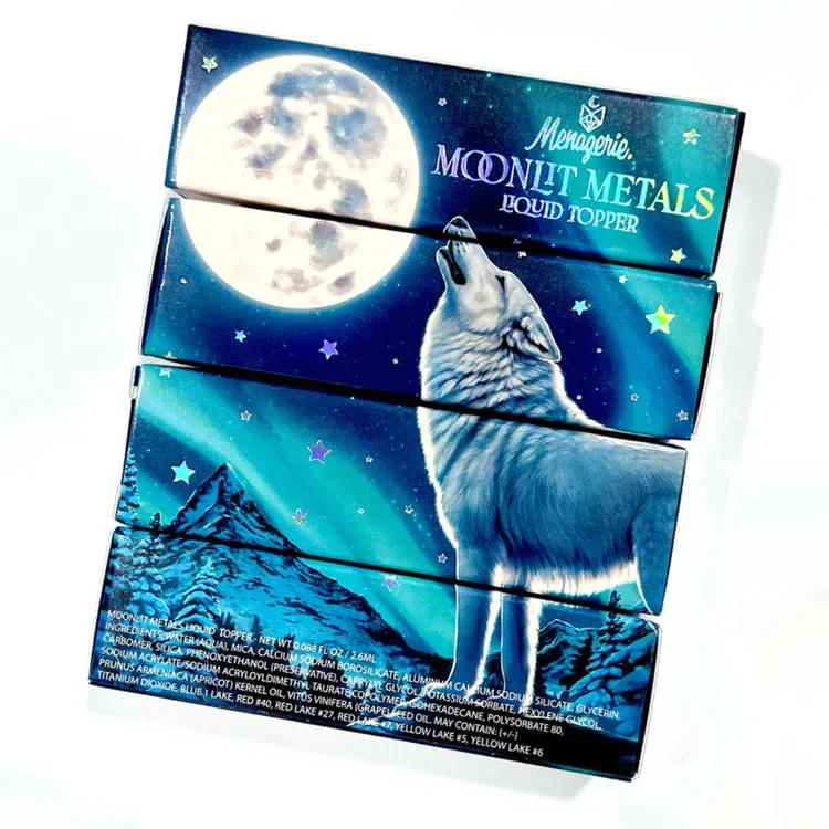 Scratching Post Moonlit Metal Glitter Topper