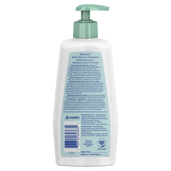 TENA Scented Body Wash & Shampoo