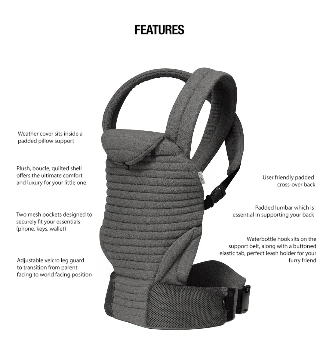 The Armadillo Baby Carrier - Slate