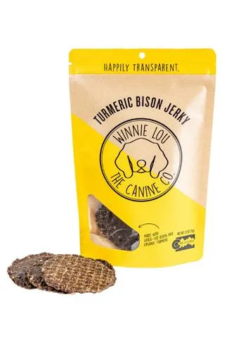 Turmeric Bison Jerky Treats