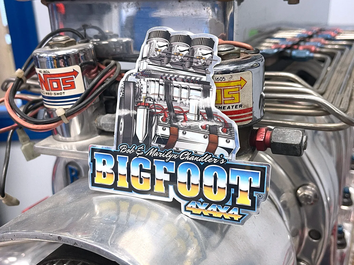 Various BIGFOOT Stickers